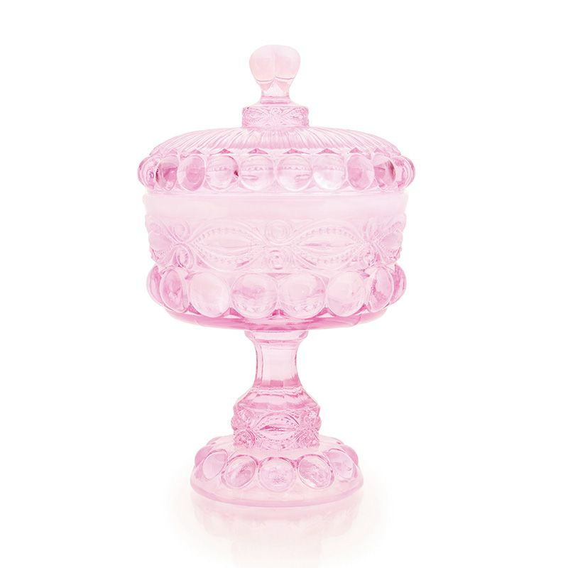 Eye Winker Large Covered Compote