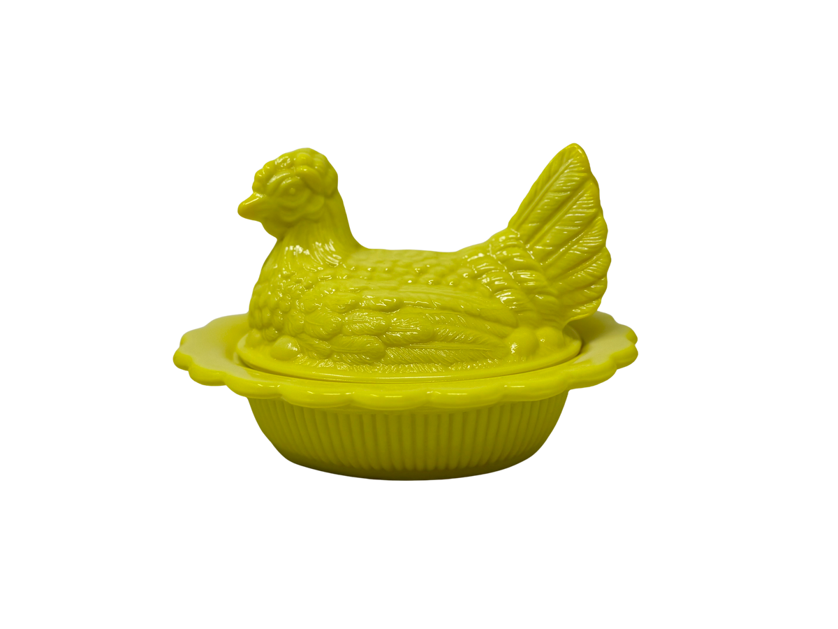 6" Hen on Basket