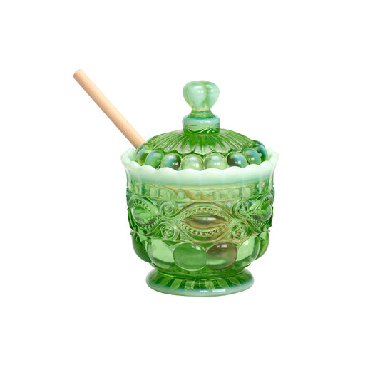 Eye Winker Honey Jar & Dipper
