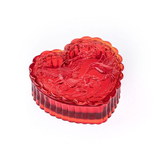 Heart Box w/Hummingbird